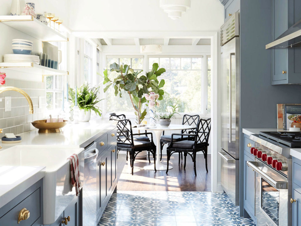 Galley kitchen design