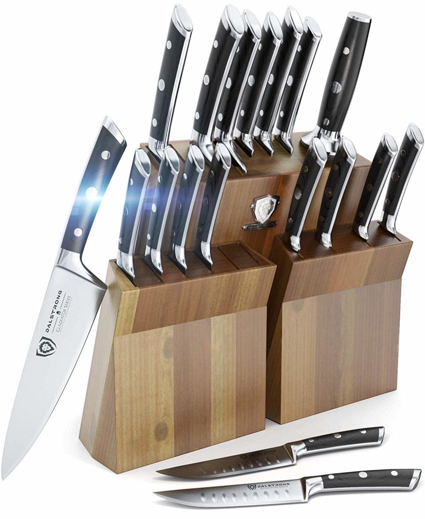 Knife set block