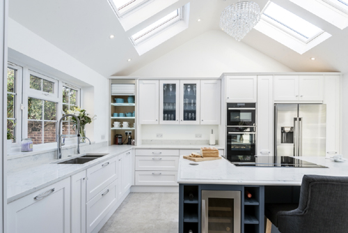 Timeless white kitchens