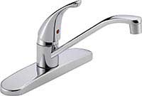 Single handle kitchen faucet