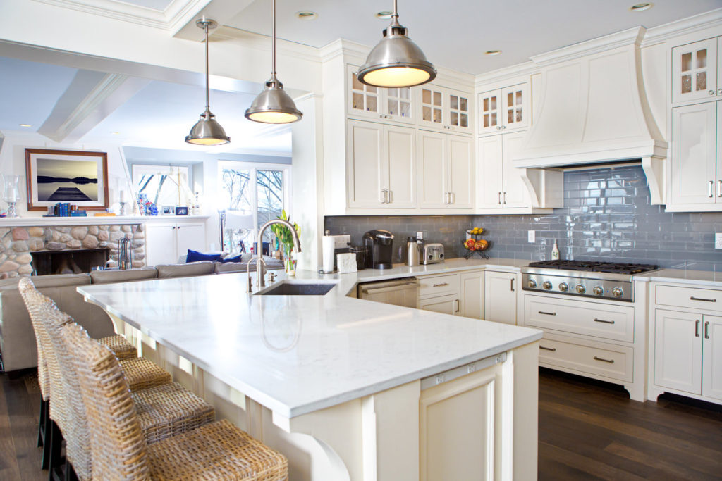 White kitchen design