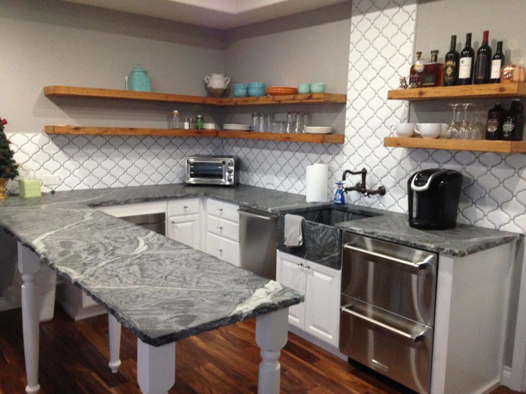 Soapstone countertops