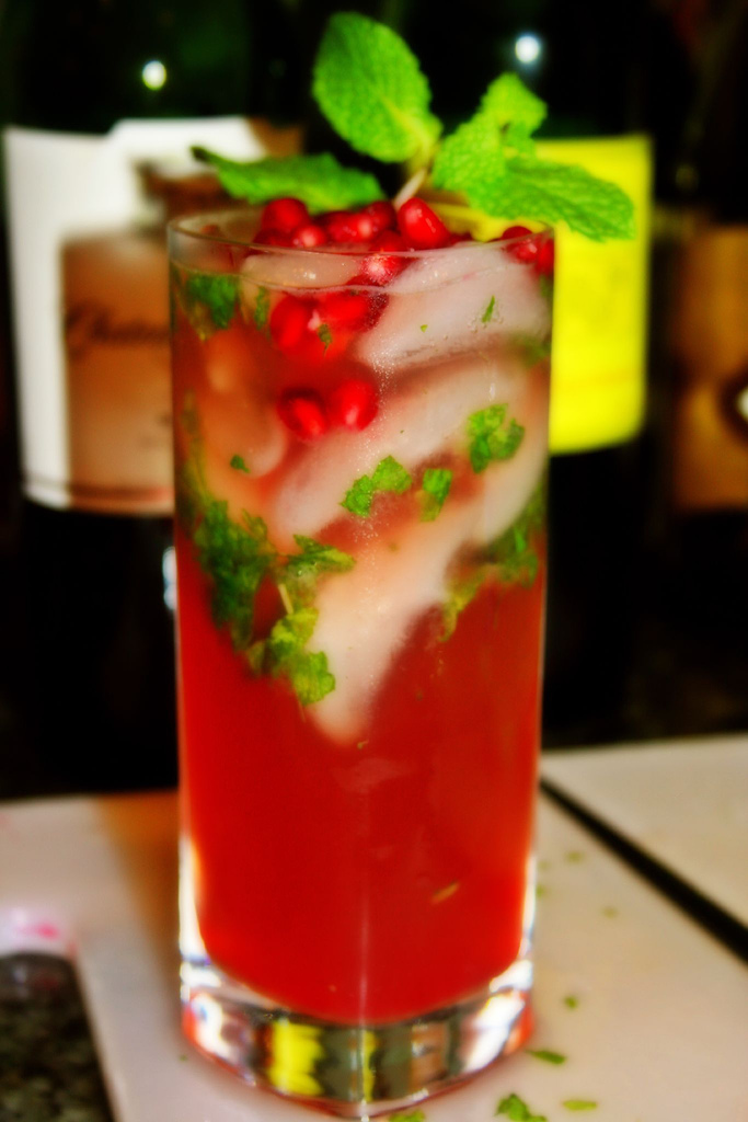 Pomegranate Mojito