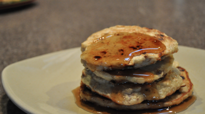 Apple Cinnamon Chip Pancakes