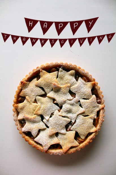 Apple Shortbread Pie