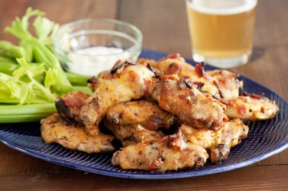 Bacon Cheddar Buffalo Wings