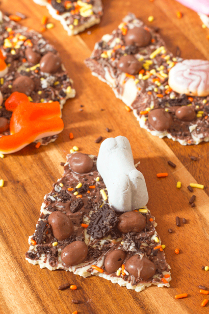 Double Chocolate Halloween Bark