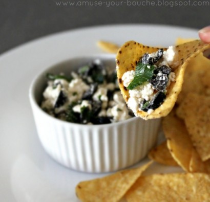 Feta and Black Olive Dip