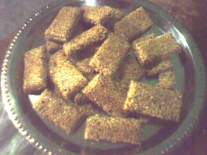 Homemade Sesame Seed Sweet Snacks