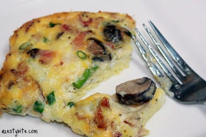 Mushroom and Asparagus Frittata