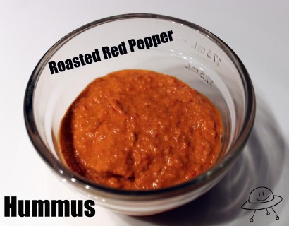 Spicy Roasted Red Pepper Hummus