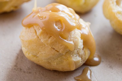 Apple Pie Profiteroles