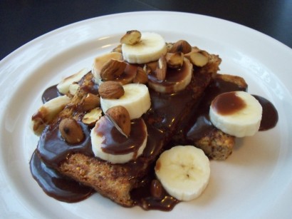 Banana Chocolate French Toast