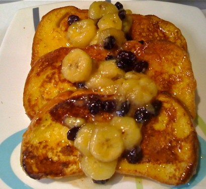 Going Bananas for French Toast