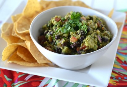 Guacamole with Black Beans