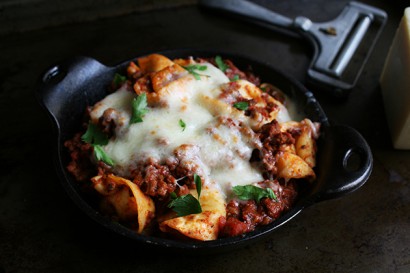 Hidden Veggie Tortellini Bake