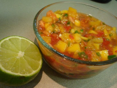 Homemade Mango Salsa