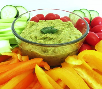 Jalapeño Cilantro Hummus