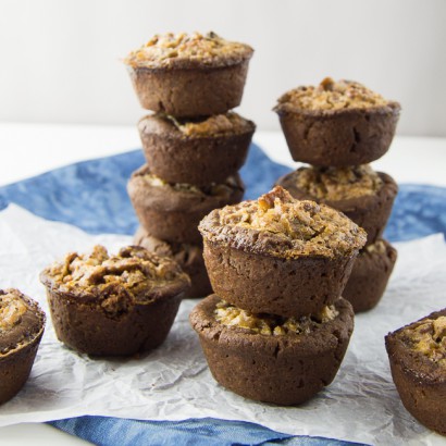 Maple Pecan Chocolate Tartlets