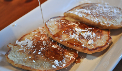 Peanut Butter Banana Pancakes