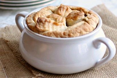 Roasted Autumn Vegetable Pot Pie