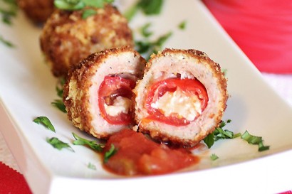 Stuffed Meatball