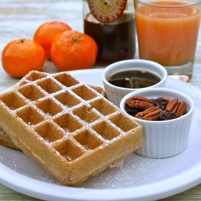 Wholesome Spelt Waffles