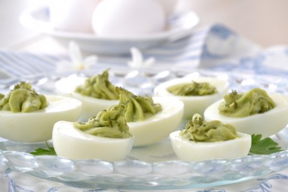 Avocado Deviled Eggs