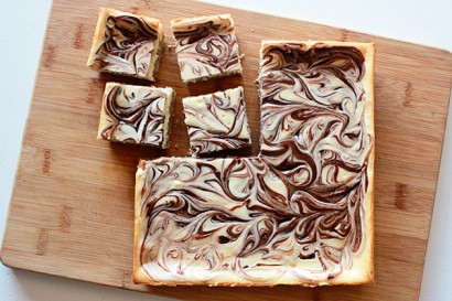 Nutella Cheesecake Square