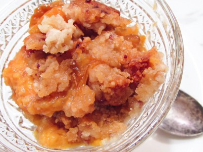 Peachy-Clean Cobbler!