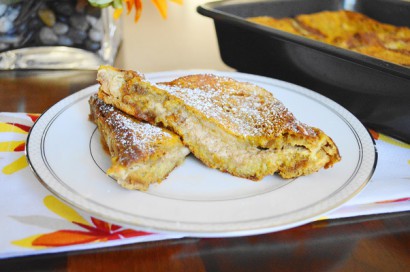 Pumpkin French Toast Sandwiches