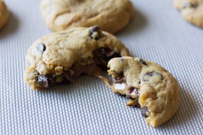 Salted Caramel Pumpkin Cookies