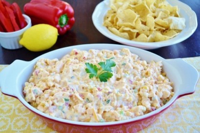 Shrimp and Corn Remoulade Dip