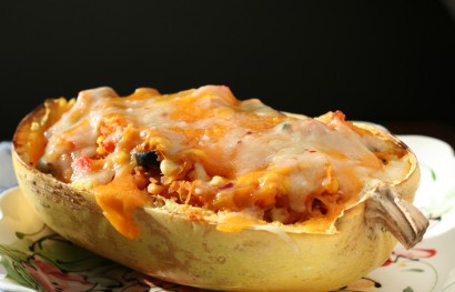 Southwest Stuffed Spaghetti Squash