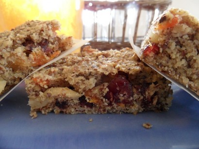 Tri-Fruit Hazelnut Bars