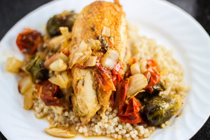 Braised Chicken and Caramelized Vegetables