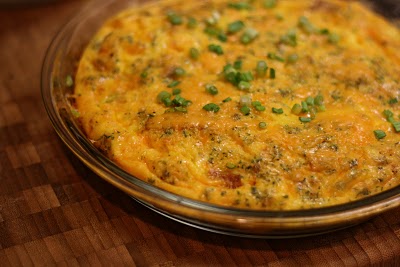 Cheese, Bacon & Herb Frittata