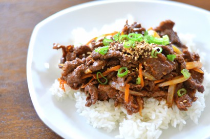 Korean Bulgogi (Thinly Sliced BBQ Beef)