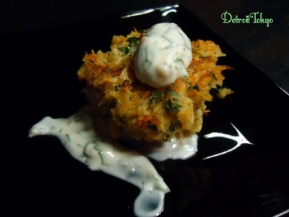 Mini Crab Cakes with Fresh Herbs & Aioli