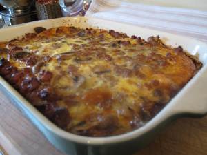 Sensational Sausage Strata