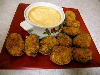 Shrimp Cutlets with Hot and Sweet Dip