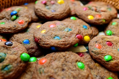 Browned Butter M&M Cookies