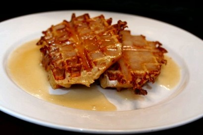 Buttermilk Syrup and Waffled French Toast-from the Brave Girl Camp Recipe Collection