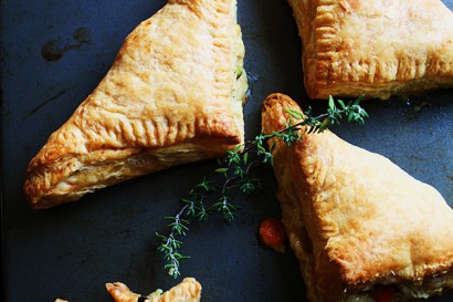 Chicken Pot Pie Turnovers