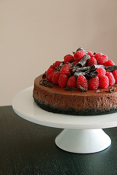 Dark Chocolate Cheesecake