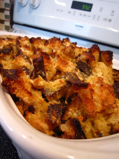 Eggnog French Toast Casserole