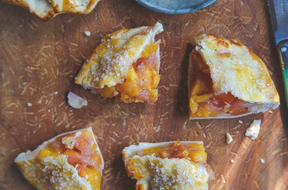 Mini Nectarine and Vanilla Bean Pies