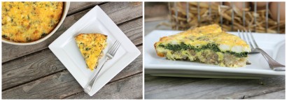 Sausage and Spinach Quiche