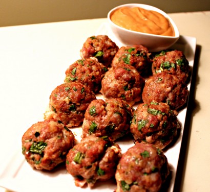 Asian Turkey Meatballs