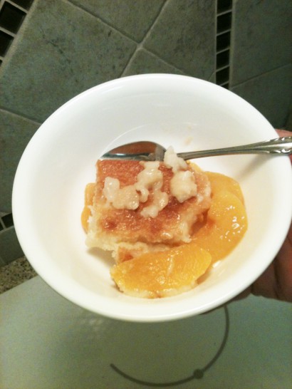 Easy Peach Cobbler